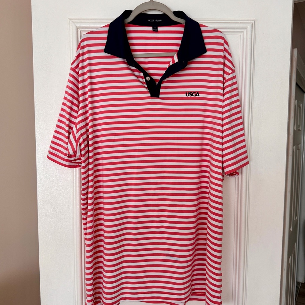 Peter Millar mens golf polo
